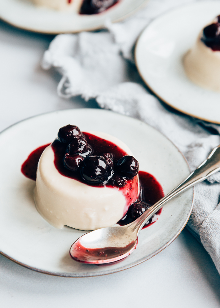 ruby chocolade panna cotta