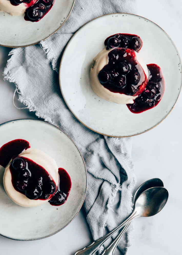 ruby chocolade panna cotta