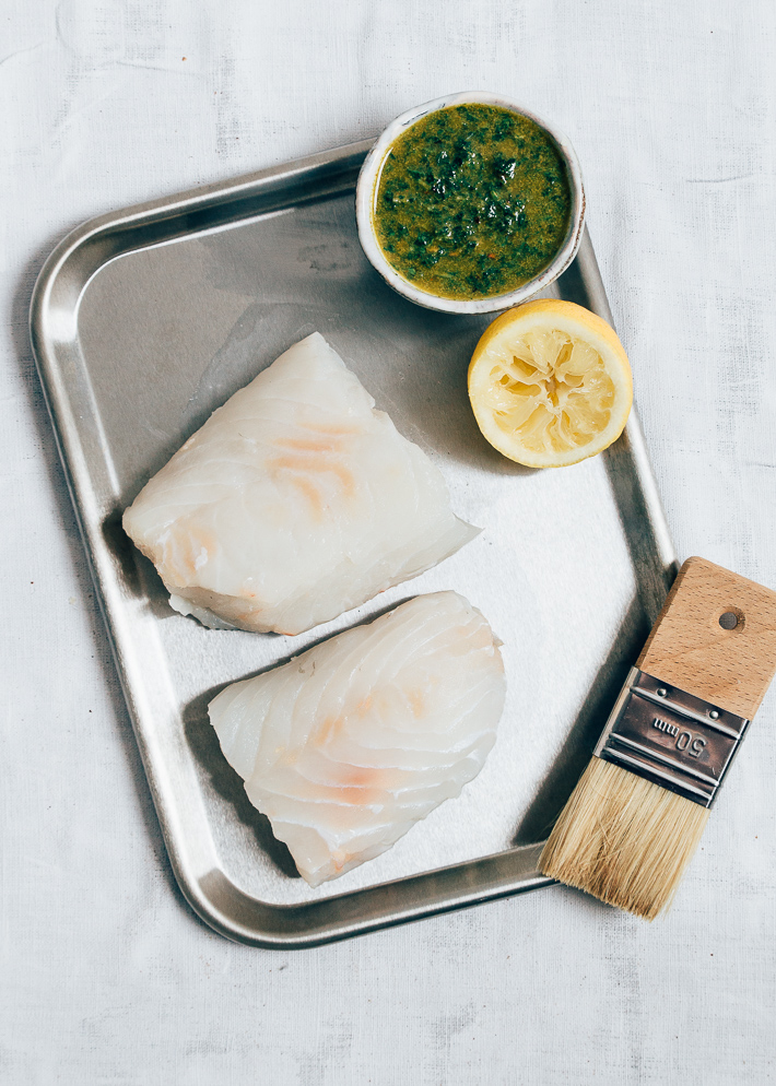 skrei met chermoula