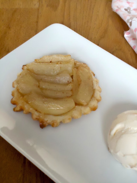 tarte tatin met peer