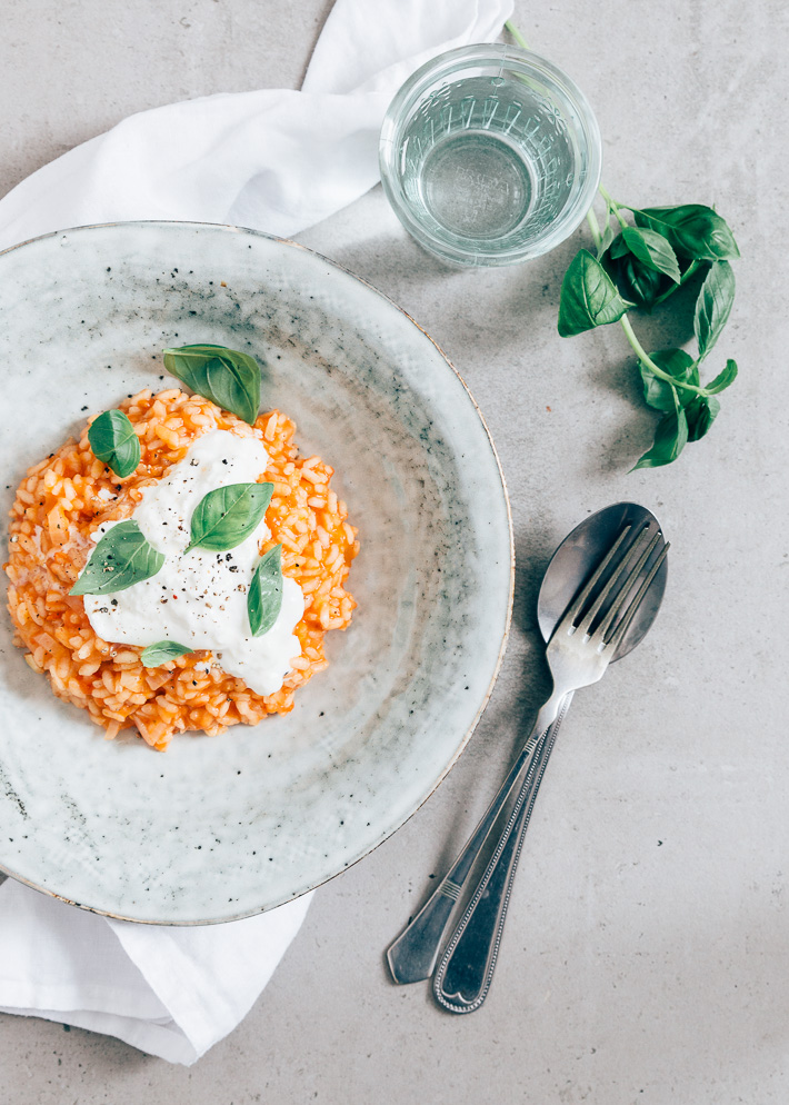 tomaten risotto