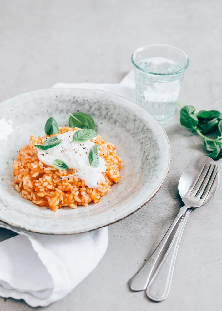 tomaten risotto