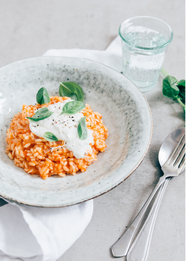 tomaten risotto