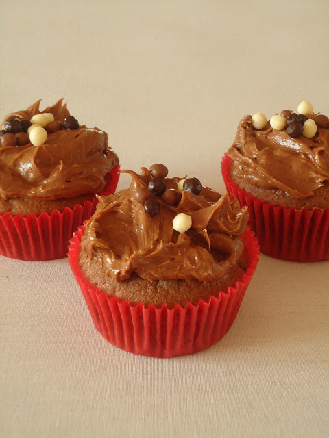 triple chocolate cupcakes