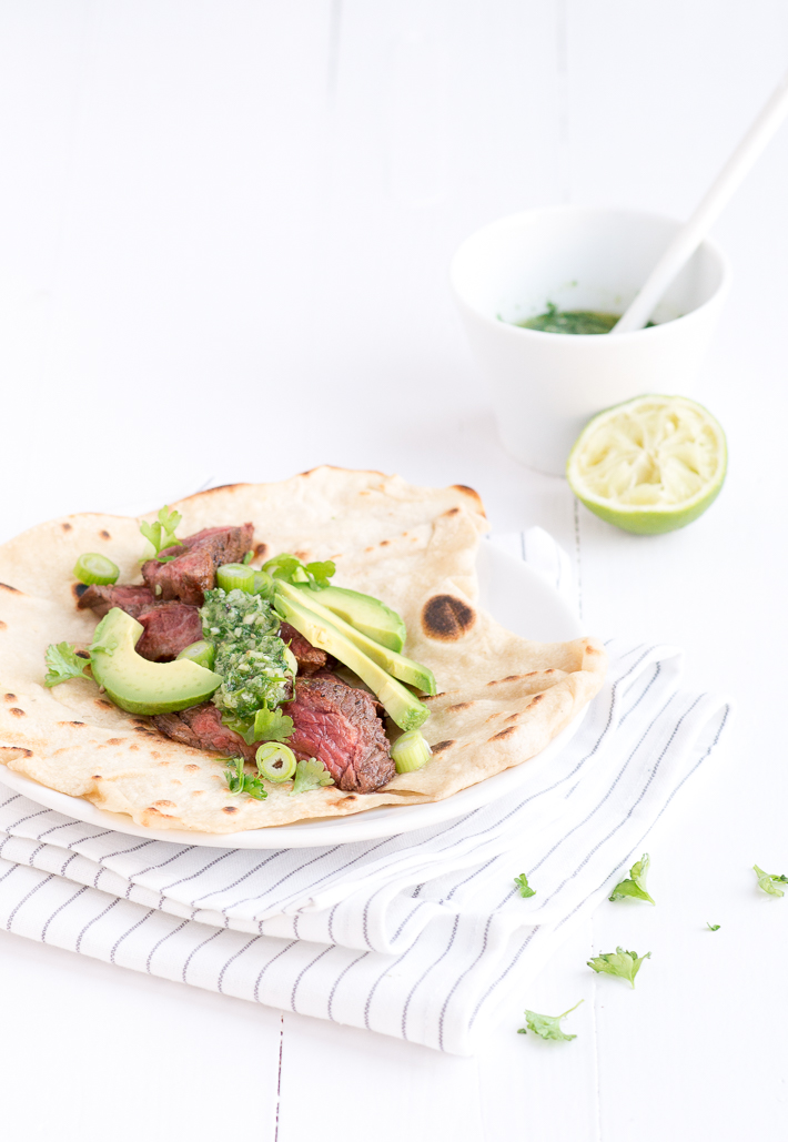 wraps met biefstuk en groene salsa-9