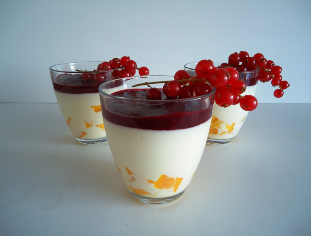 yoghurt panna cotta