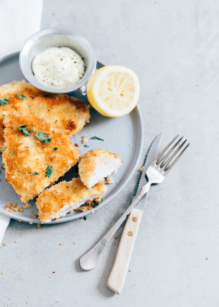 zelf kipschnitzel maken-