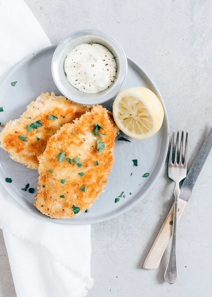 zelf kipschnitzel maken-